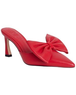 Selena Selena The Vixen Bow Mule - Red