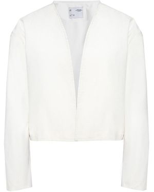 Ats the Label Elara Outerwear Cardigan - White