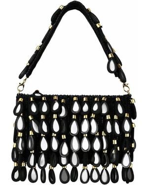 Pode Maharani Beaded Shoulder Bag - Black