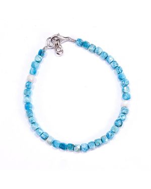 Mineralgems•Studio Larimar Bracelet - Blue