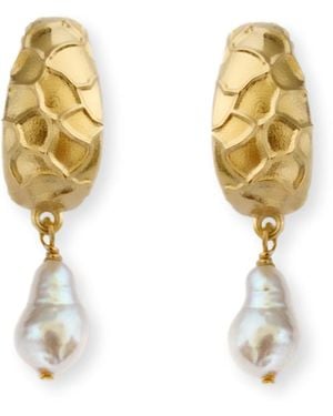 Gem Island La Lagune Earrings - Metallic