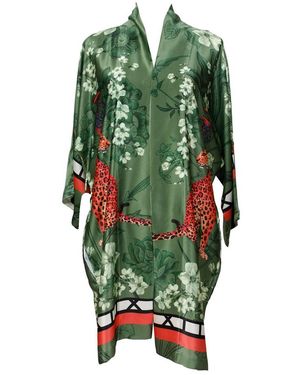 Myrtle & Mary ' Mishcka Spring Kimono - Green