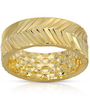 Native Gem Sunray Ring - Metallic