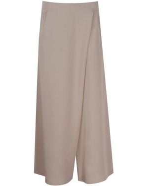 Mirimalist Neutrals Sand Loose Pants Ecru - Brown