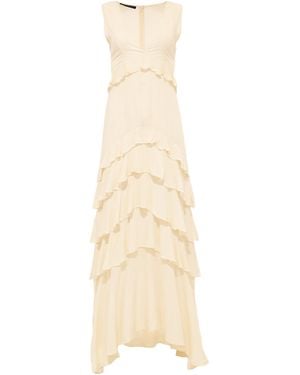 Morrato Bali Neutrals Shane Maxi Dress Ivory - Natural