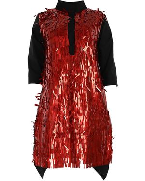 Framboise Nora Red Sequin Dress