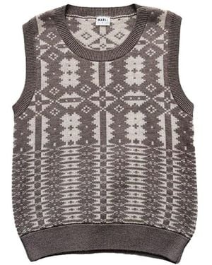 Mabli Neutrals Eryri Vest - Grey