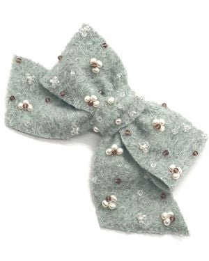 ADIBA Sophia Hair Bow - Metallic
