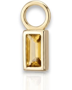 Hillary Alexandria Ever Citrine Earring Charm - Metallic