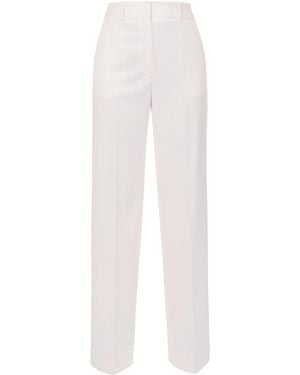 AGGI by HALEWSKI Suzie Aesthetic Wide Long Pants - White