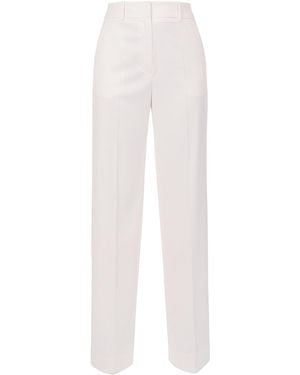 AGGI by HALEWSKI Suzie Aesthetic Wide Long Trousers - White
