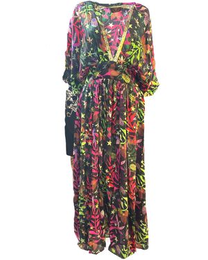 Any Old Iron Concrete Jungle Maxi Dress - Multicolour