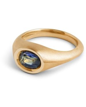Kasun Signet Ring - Metallic