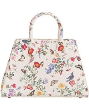 Fable England Alice Garden Medium Tote - Pink