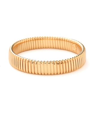 Retro Chic Wide Gladiatorl Minimalist Bracelet - Metallic