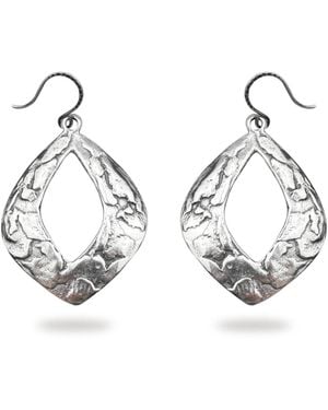 Collection 1304 Annika Sterling Earrings - Metallic