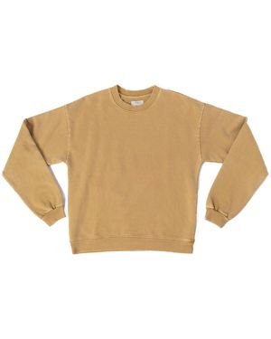 Ariko Sunrise Post Surf Crew Sweatshirt - Natural