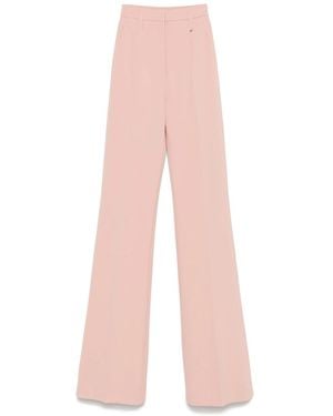 Nissa High-Rise Straight Pants - Pink