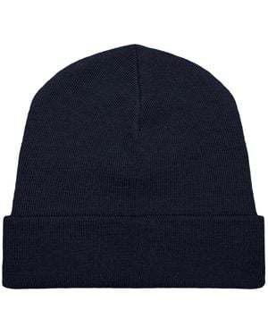 Paul James Knitwear Heavyweight Extra Fine Merino Wool Amble Watch Cap - Blue