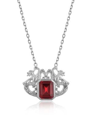 Stefan Tiron Lancelot Silva Neclace - White
