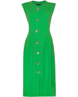 James Lakeland Pocket Midi Dress - Green