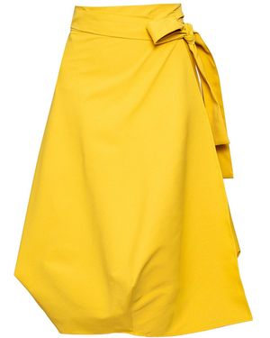 Bianca Popp Wrapped Skirt - Yellow