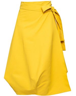 Bianca Popp Wrapped Skirt - Yellow