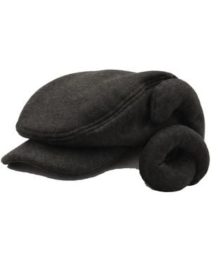 Castaneda Driver Cap Faune - Black