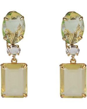 Bounkit Sylva Earrings Pierced - Metallic