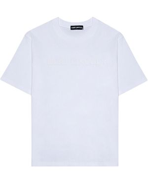 Kurt Lincoln Oversize Cotton Tee - White