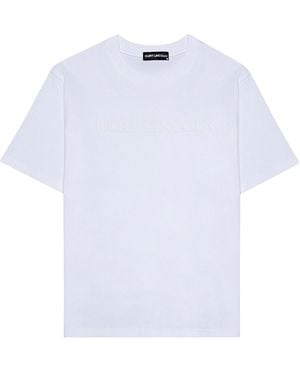 Kurt Lincoln Oversize Cotton Tee - White