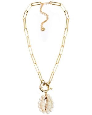 Adriana Pappas Designs Seashore Necklace - Metallic