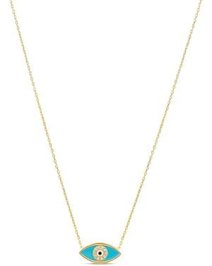 SHYMI Evil Eye Necklace - Metallic