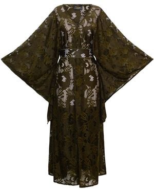 Byvinnik Bohémienne Kimono Robe - Green