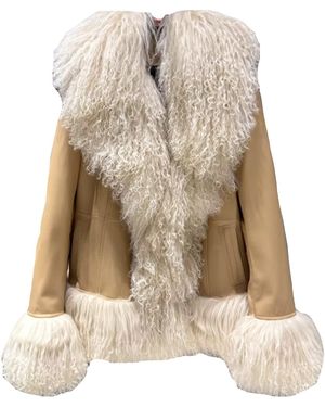 Madeleine Simon Studio Neutrals Ballerina And Cream Coat - Natural