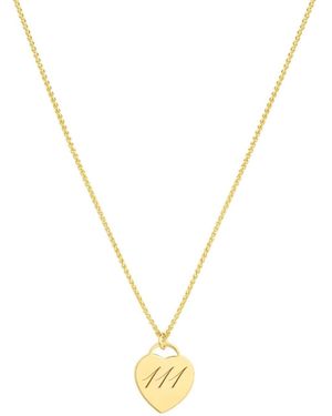 SET & STONES Alice Angel Numbers Necklace- One - Metallic