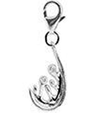 Lucy Quartermaine Wave Charm - Metallic