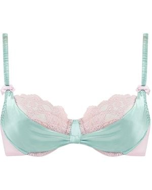 Scarlett Gasque Misses Macaron Underwired Bra - Blue