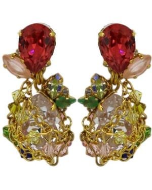 Vickisarge Memories Drop Earrings - Black
