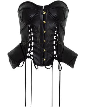 Paloma Lira Dark Heart Corset - Black