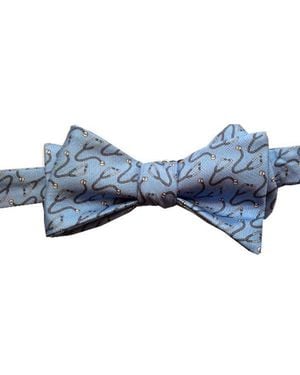 Lazyjack Press Trust Me I'M A Doctor Bow Tie - Blue