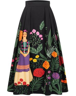 Marianna Déri Artist Tribute Maxi Skirt - Green