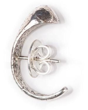 GYUNIA Orb Single Stud - White