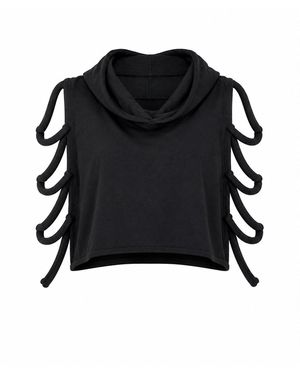Yogi8Apparel Extravagant Cotton Vest - Black