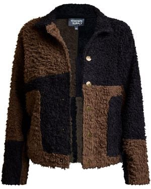 Known Supply Libby Sherpa Jacket - Black