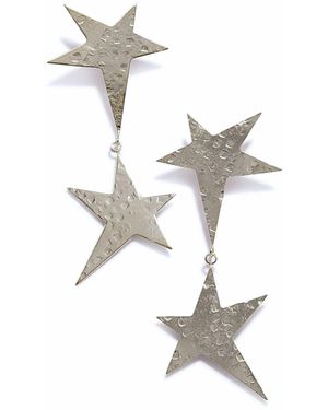 Jaredjamin Shooting Star Dangle Post Earrings - Metallic