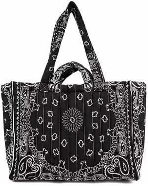 Prenelove Large Bandana Tote - Black