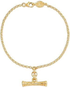 Dower & Hall Nomad T-Bar Chain Bracelet - Metallic
