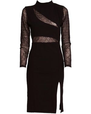 SOHUMAN Poline Sustainable Mini Dress - Black