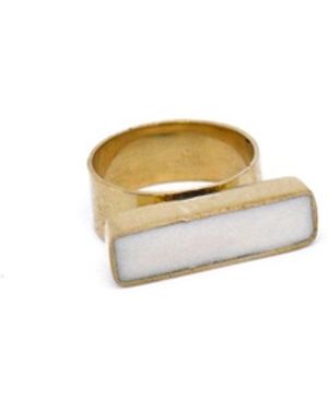 Lala Salama Mraba Ring - Metallic